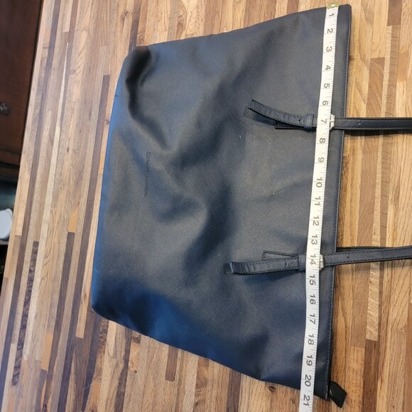 Catherine Malandrino Blue Large 2 Handle Tote Purse - Picture 7 of 15